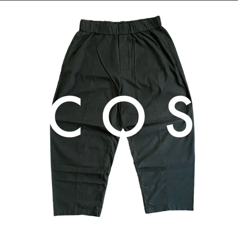 COS Streetwear Y2K Casual pants Pria black photo 1