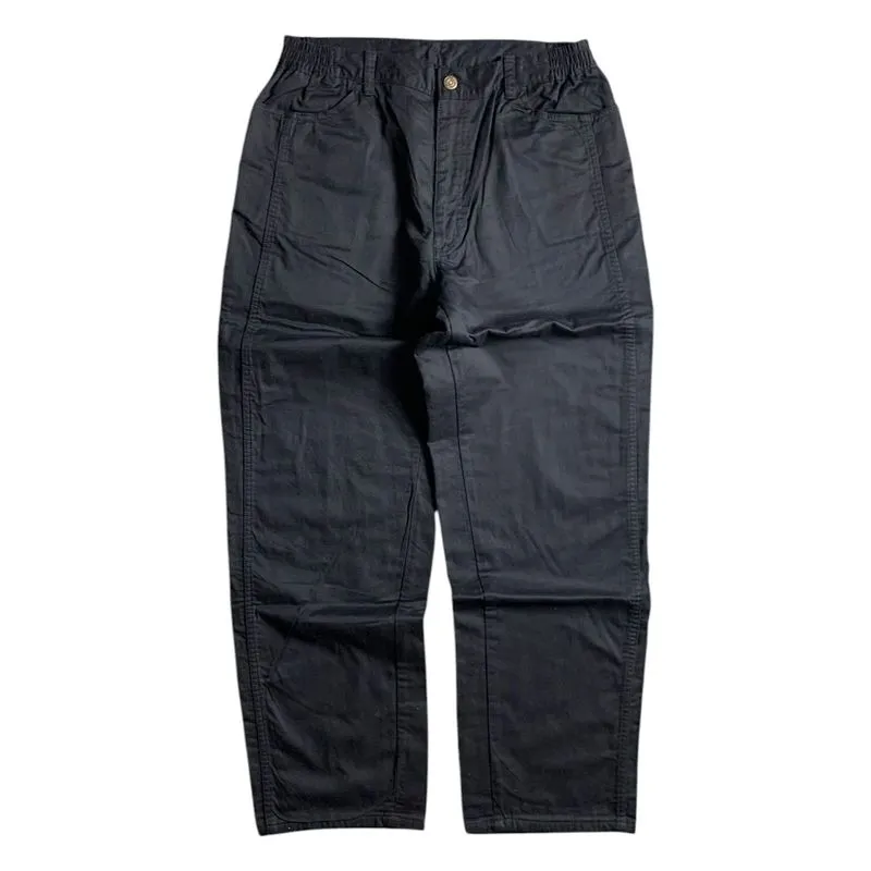 Japanese brand Streetwear Casual Casual pants Pria black photo 1