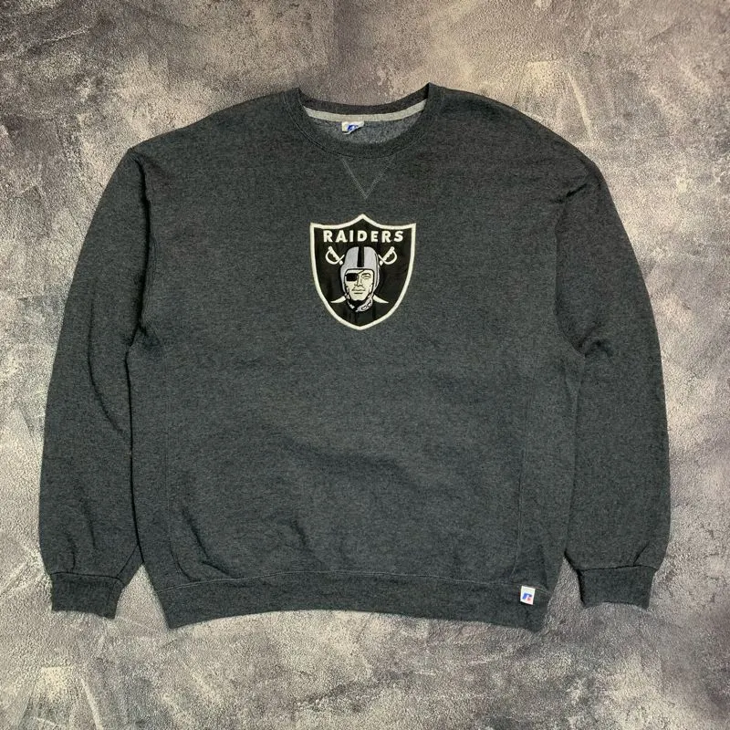 Casual Sweater Pria gray photo 1