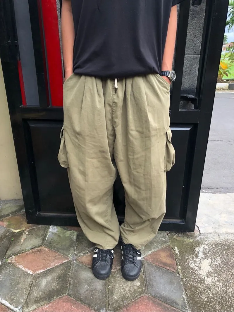 Y2K Skater Sweatpants & Joggers Pria green photo 1