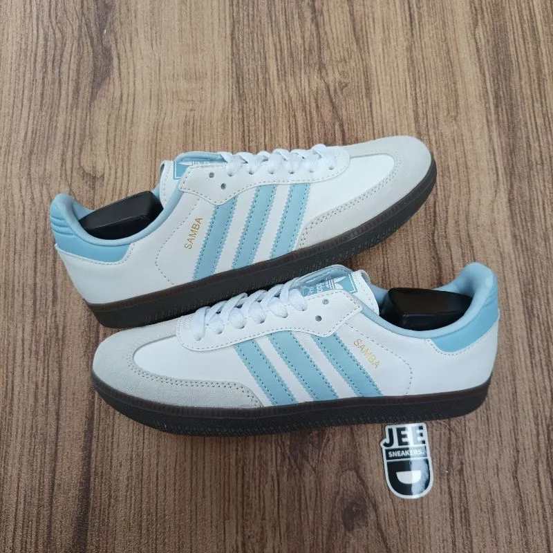 Adidas Indie Casual Sneakers Wanita white blue photo 1