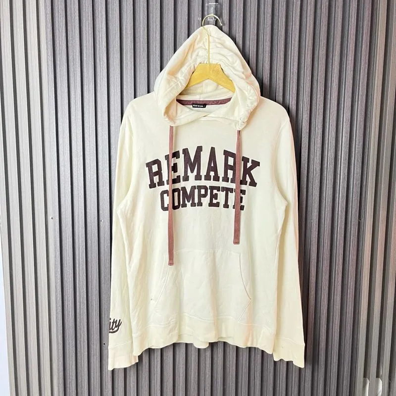 EDWIN Streetwear Sportswear Hoody Pria cream photo 1