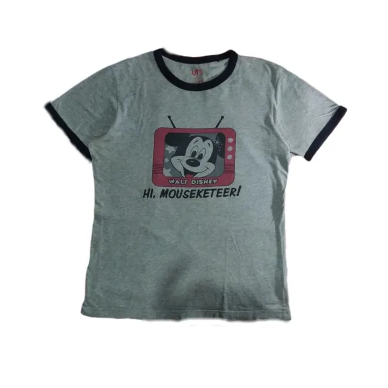 Disney Vintage T-shirt Pria black gray photo 1