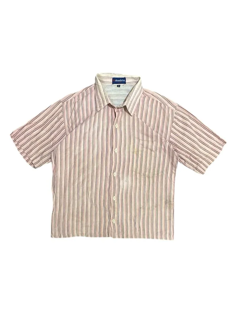 Vintage Streetwear Shirt Wanita pink photo 1