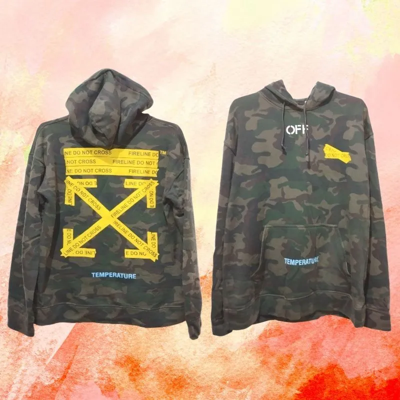 Off-White Streetwear Sportswear Hoody Pria multicolor photo 1