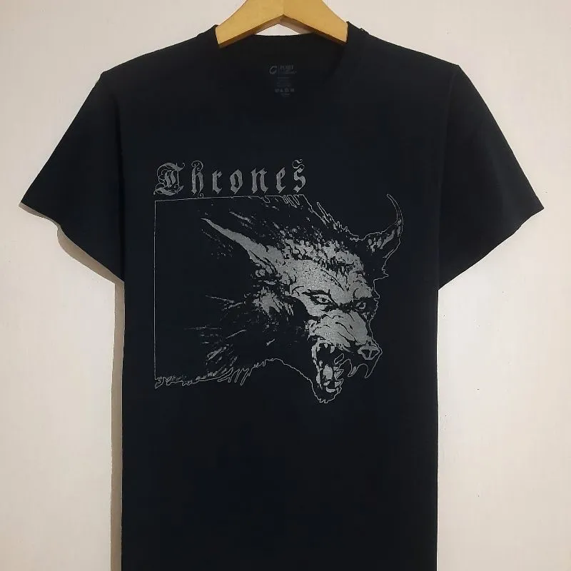 Vintage Grunge T-shirt Pria black photo 1