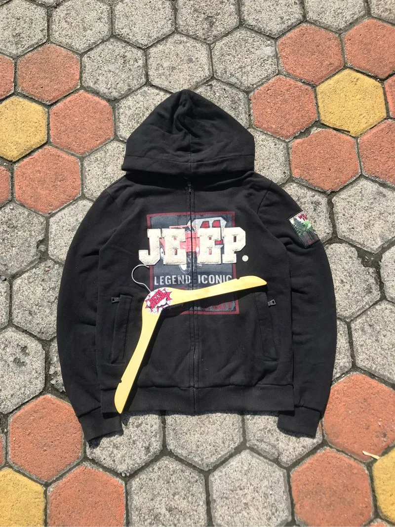 Jeep Sportswear Hoody Pria black photo 1