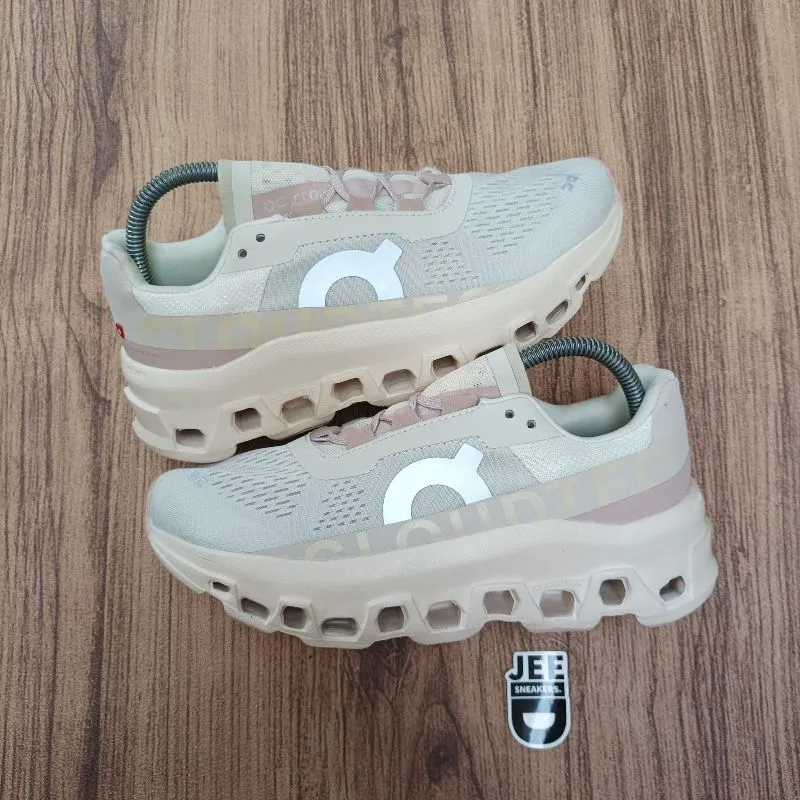 On Running Streetwear Sportswear Sneakers Wanita white pink photo 1