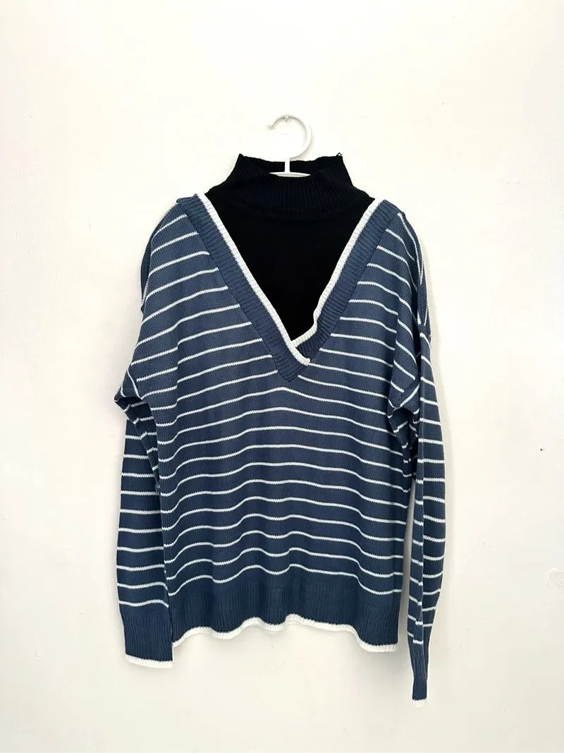 Casual Hoody Wanita navy black photo 1
