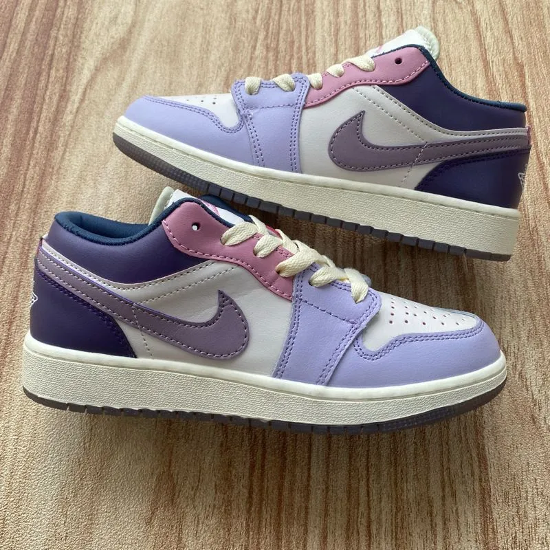 Nike Air Jordan Casual Sneakers Wanita purple photo 1