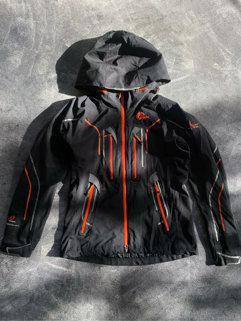 NEPA Gorpcore Casual Windbreaker Pria black photo 1