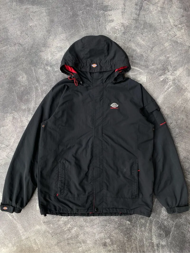 Dickies Gorpcore Casual Windbreaker Pria black