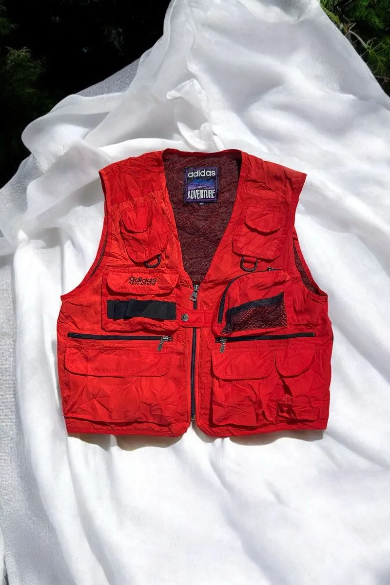 Adidas Y2K Sportswear Vest Pria red photo 1