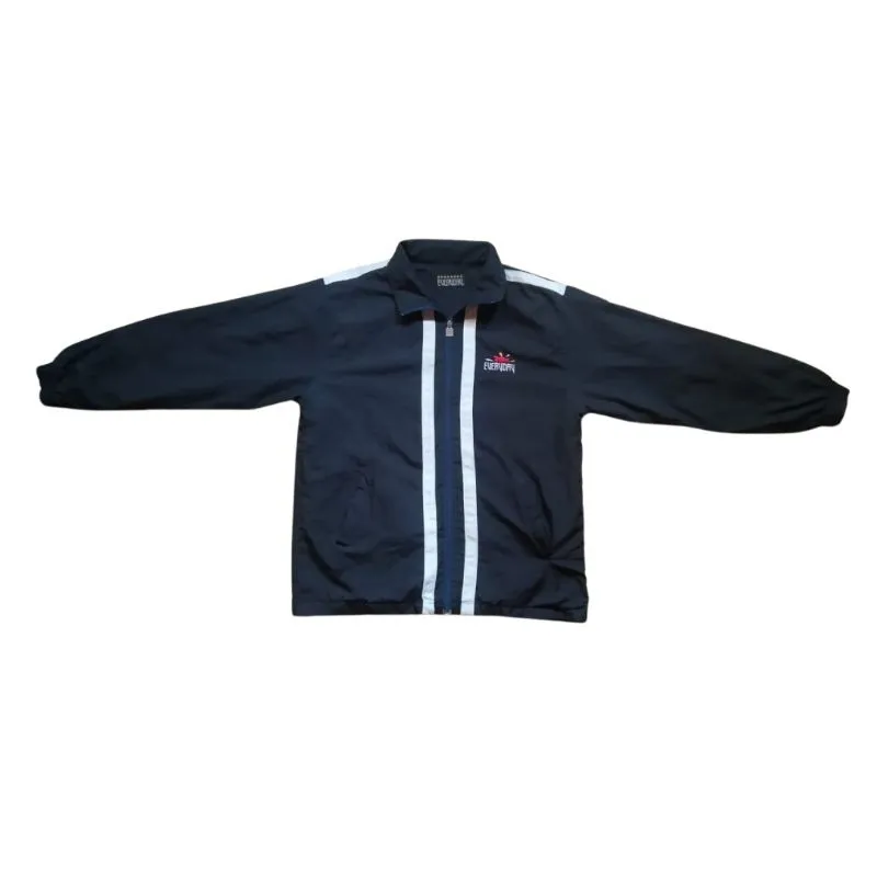 Biker Casual Windbreaker Wanita white black photo 1