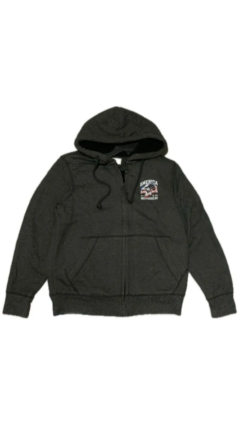 Polham Casual Puffer jacket Pria gray photo 1