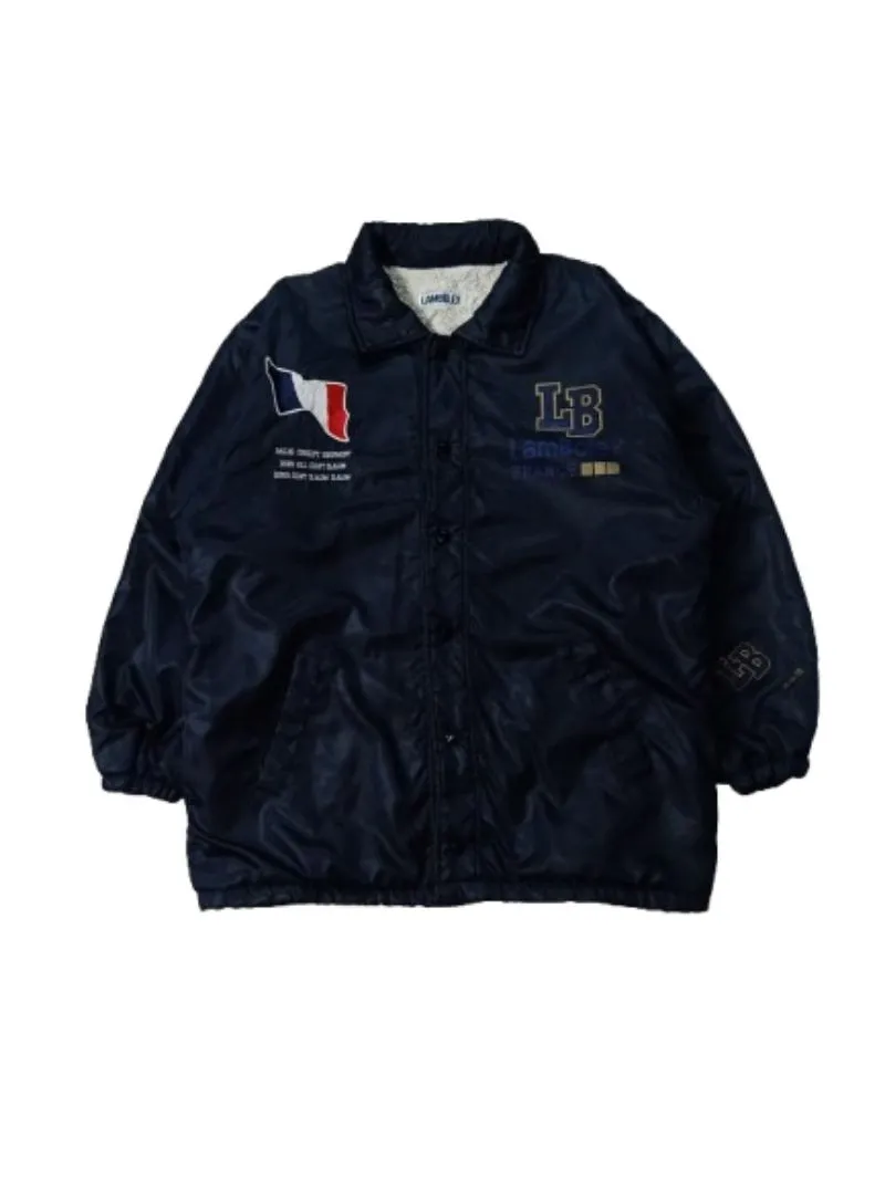 Japanese brand Streetwear Skater Windbreaker Pria black photo 1