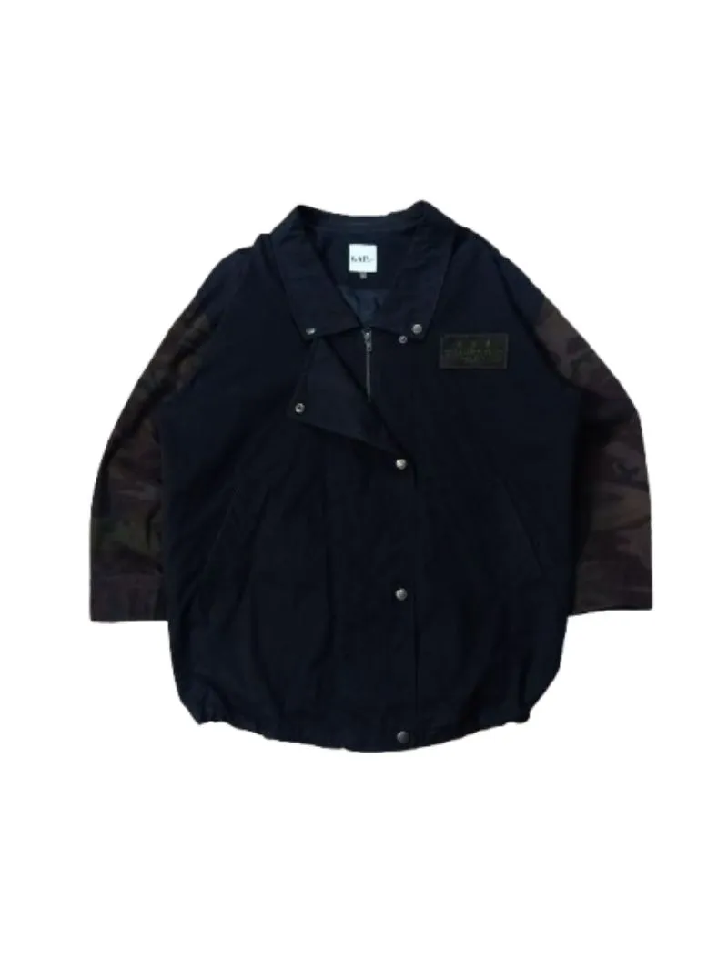Los Angeles Apparel Vintage Casual Windbreaker Pria black photo 1
