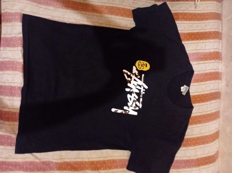 Stussy Y2K T-shirt Pria black photo 1