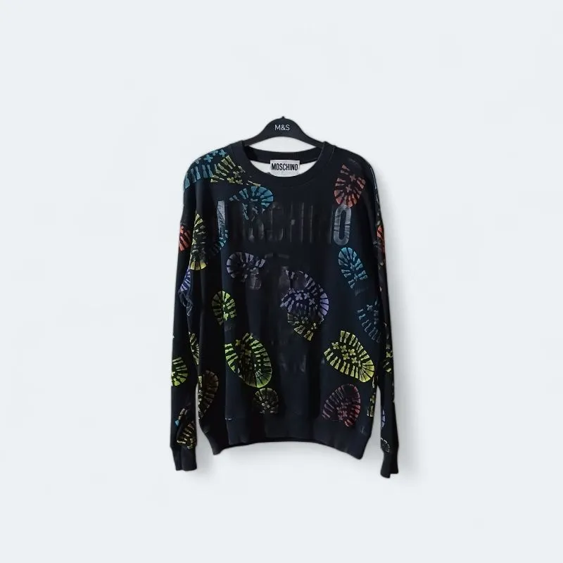 Moschino Luxury Sweater Pria black photo 1