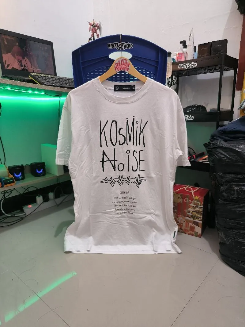 Undercover Streetwear Casual T-shirt Pria white photo 1