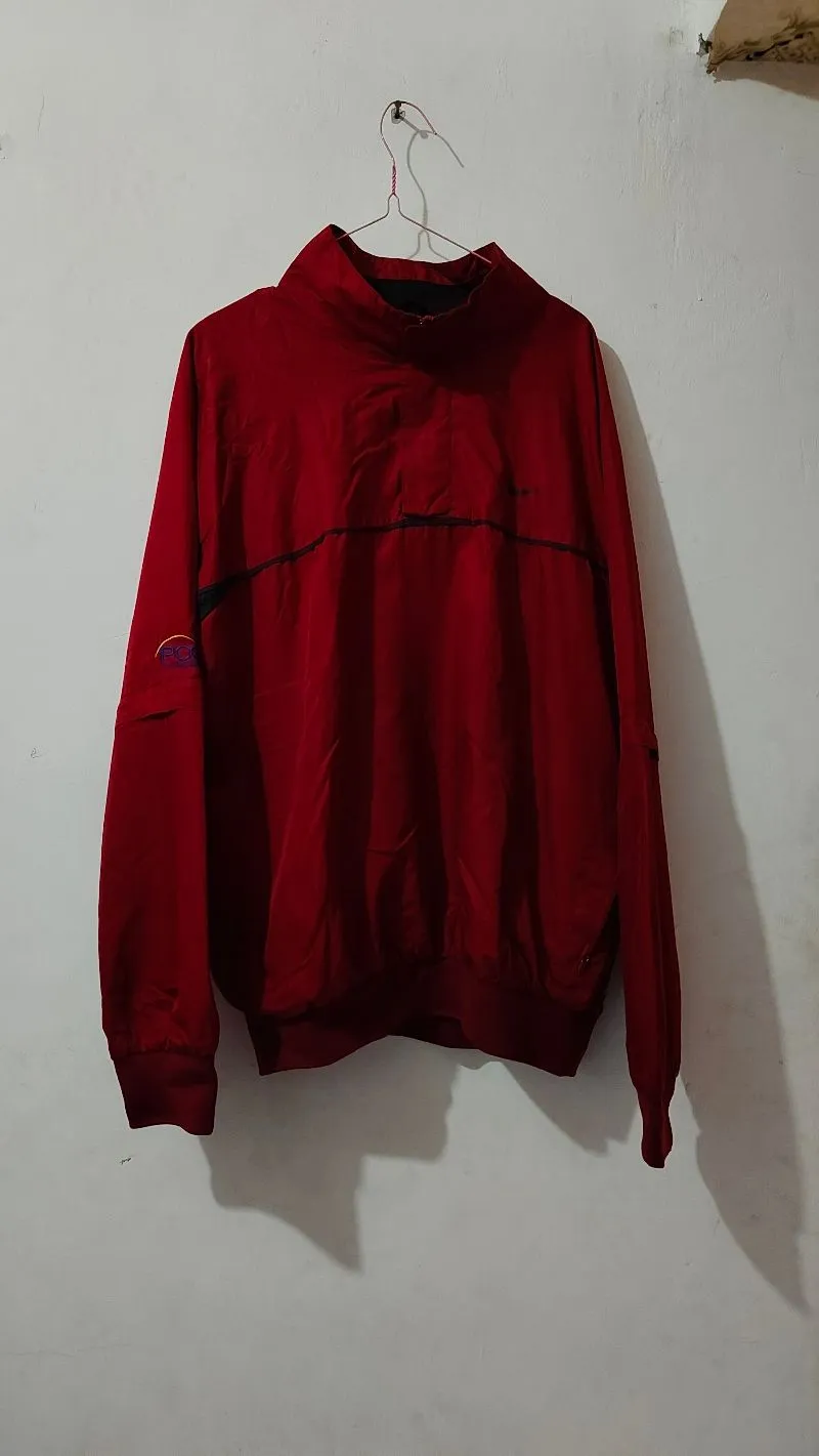 Nike Streetwear Casual Windbreaker Pria red photo 1