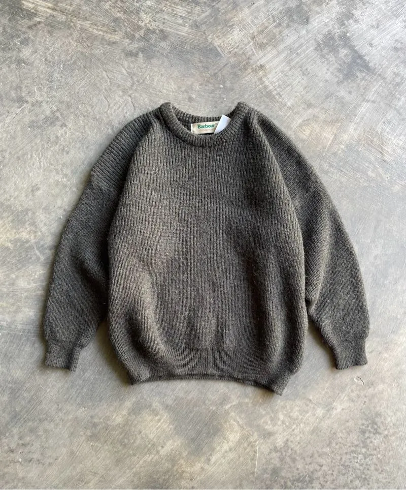 Vintage Streetwear Sweater Pria gray photo 1