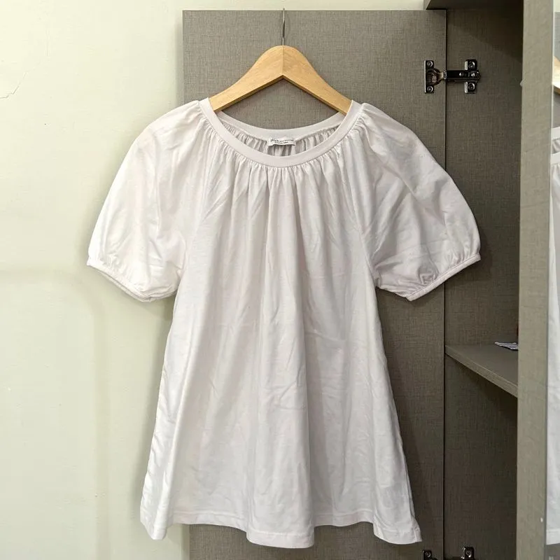 Casual Blouse Wanita white photo 1