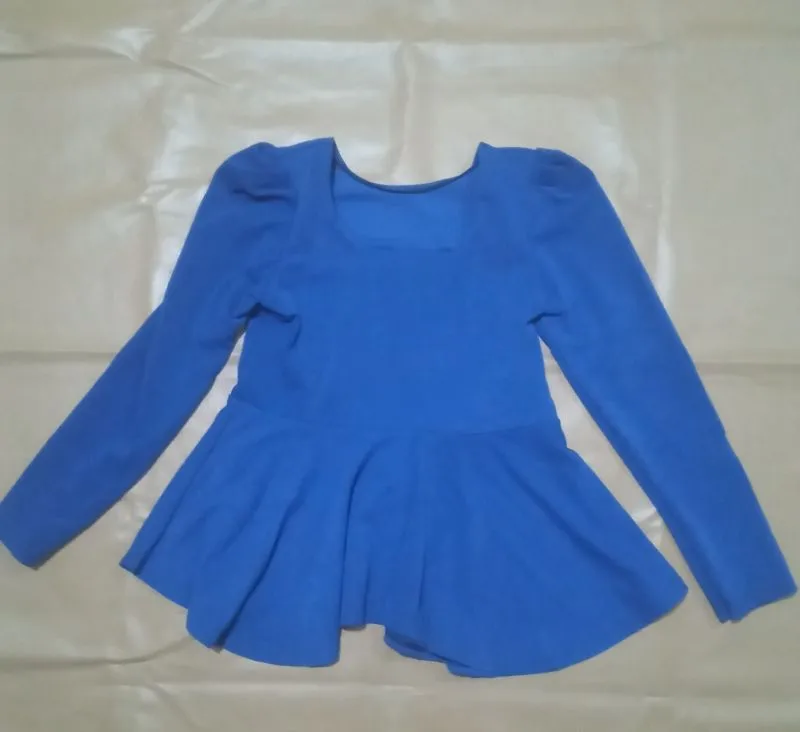 Minimalist Blouse Wanita blue photo 1