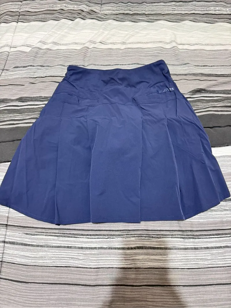 Casual Mini skirt Wanita navy photo 1