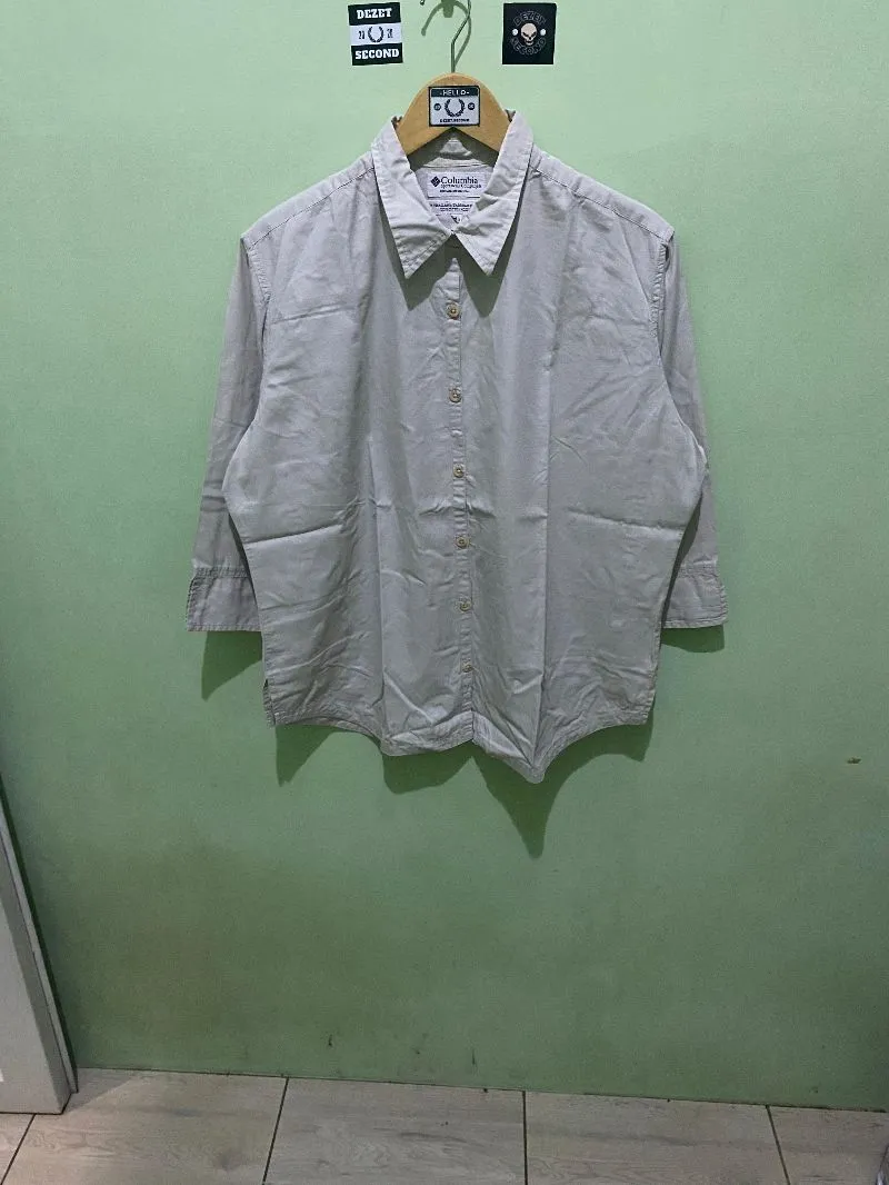 Columbia Casual Baju muslim Pria white gray photo 1