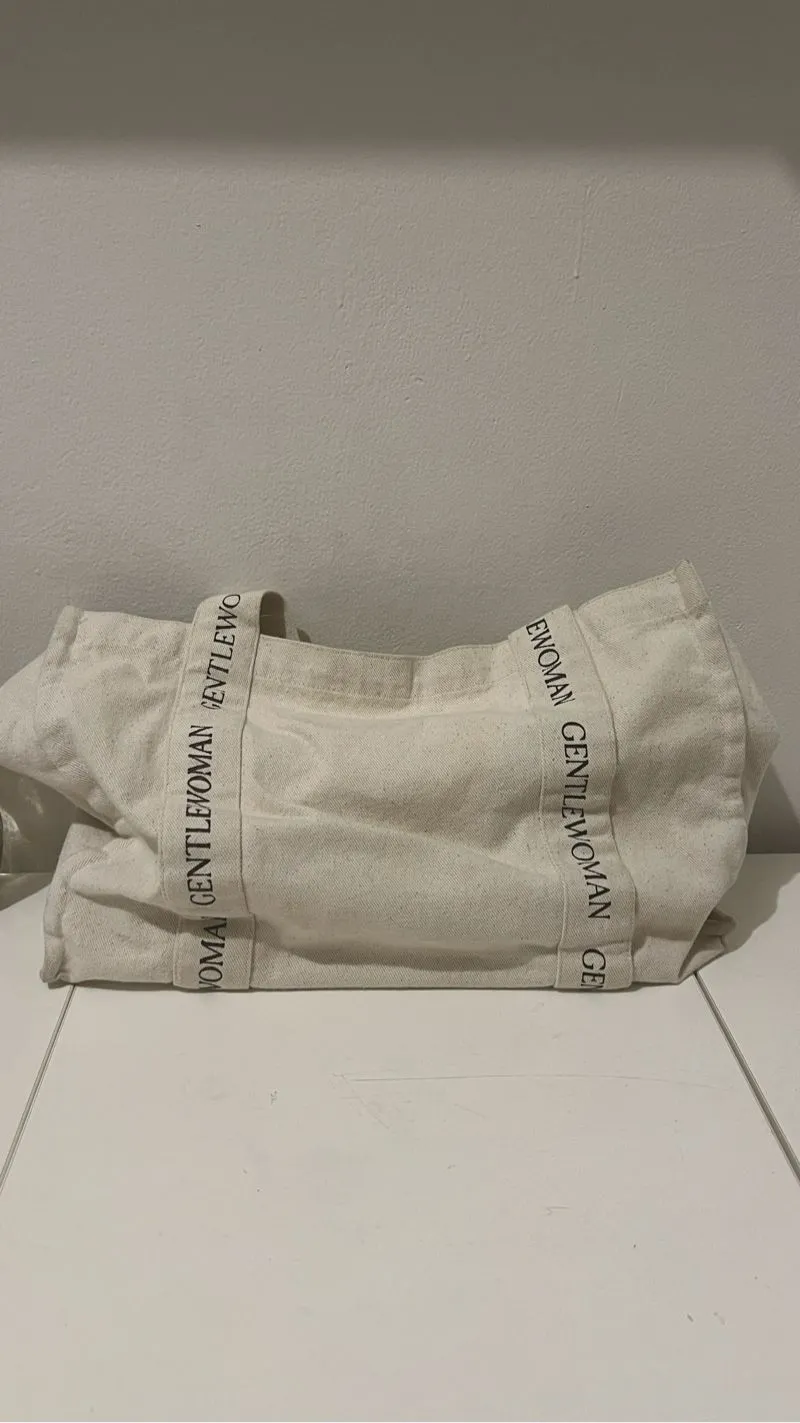 GENTLEWOMAN Casual Tote bag Wanita cream photo 1
