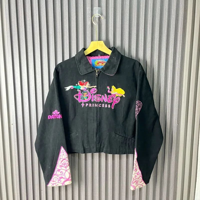 Japanese brand Streetwear Sportswear Leather jacket Wanita black photo 1