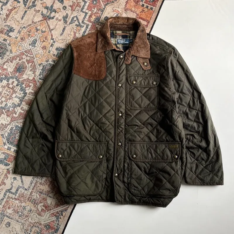Polo Ralph Lauren Vintage Casual Parka Pria green photo 1