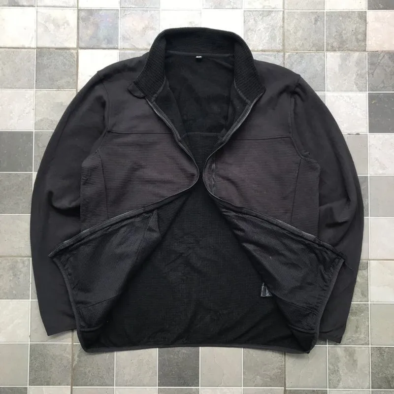 Uniqlo Sportswear Casual Track jacket Pria black photo 1