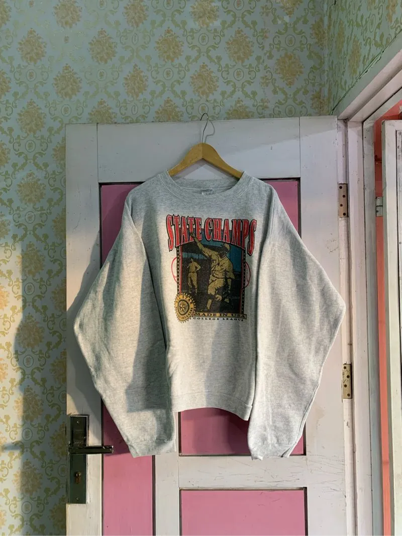 Vintage Y2K Sweater Pria gray photo 1