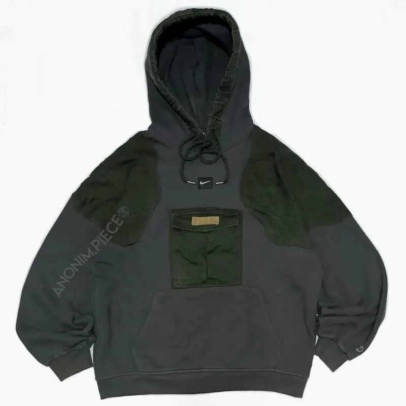 Nike Streetwear Reworked Fleece Pria gray photo 1