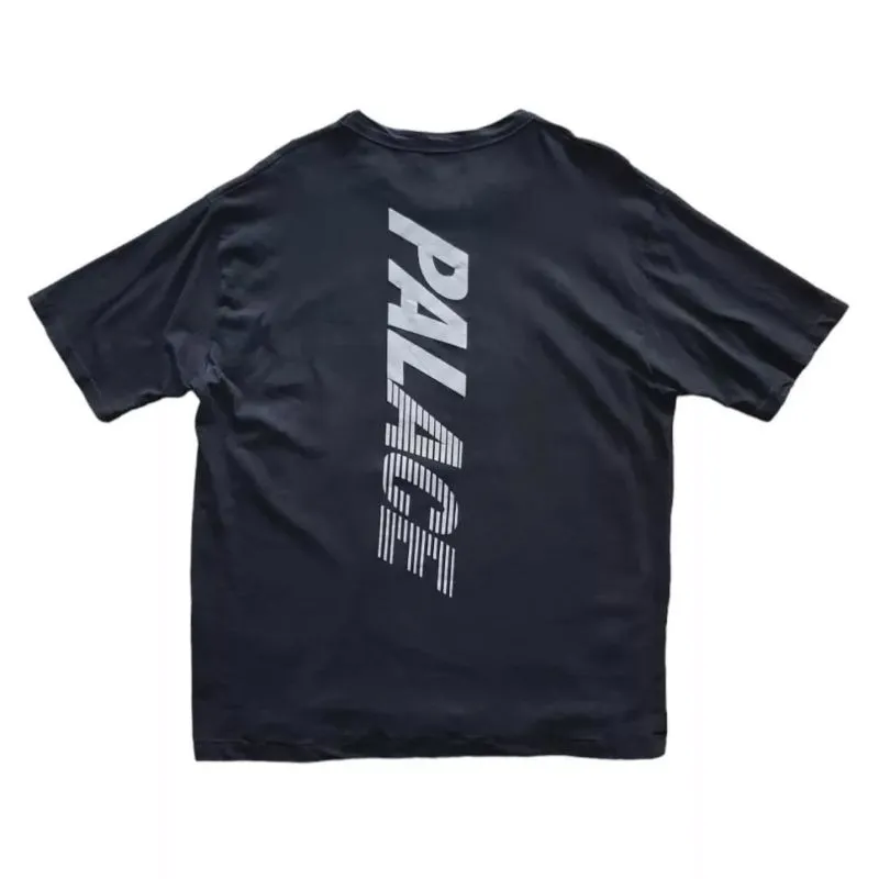 PALACE Streetwear T-shirt Pria white black photo 1