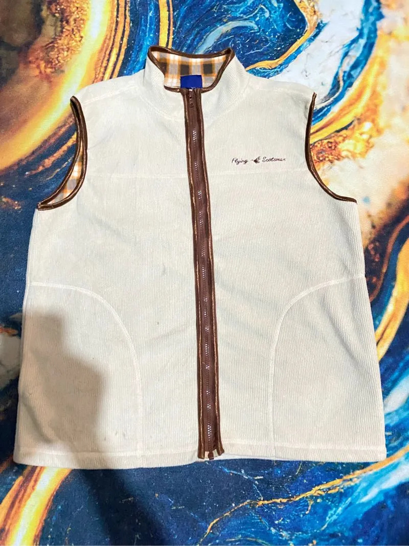 Made in USA Vintage Y2K Vest Pria cream photo 1