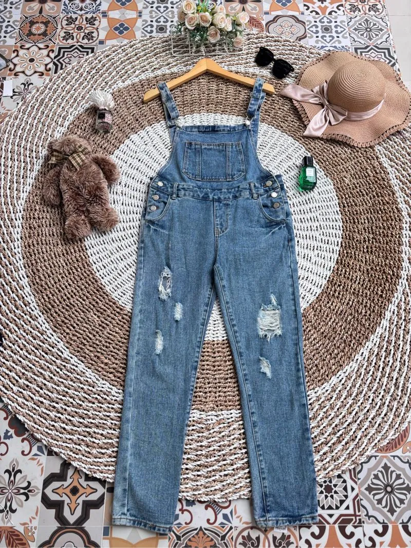 Casual Jumpsuit Wanita multicolor photo 1