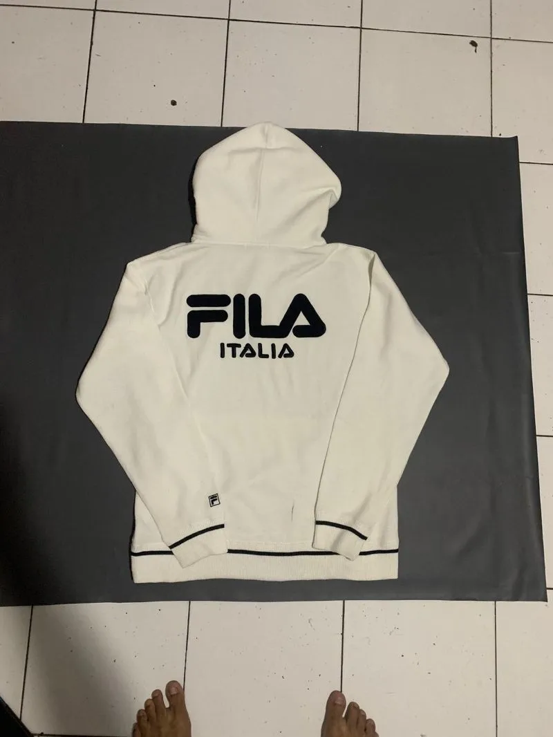 Fila Casual Swimwear Pria white photo 1