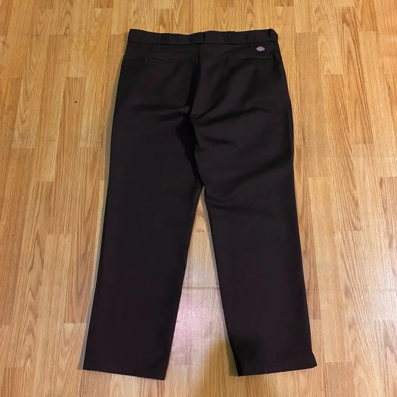 Dickies Streetwear Casual Casual pants Pria brown photo 1