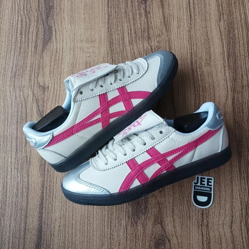 Onitsuka Tiger Casual Sneakers Wanita white pink photo 1