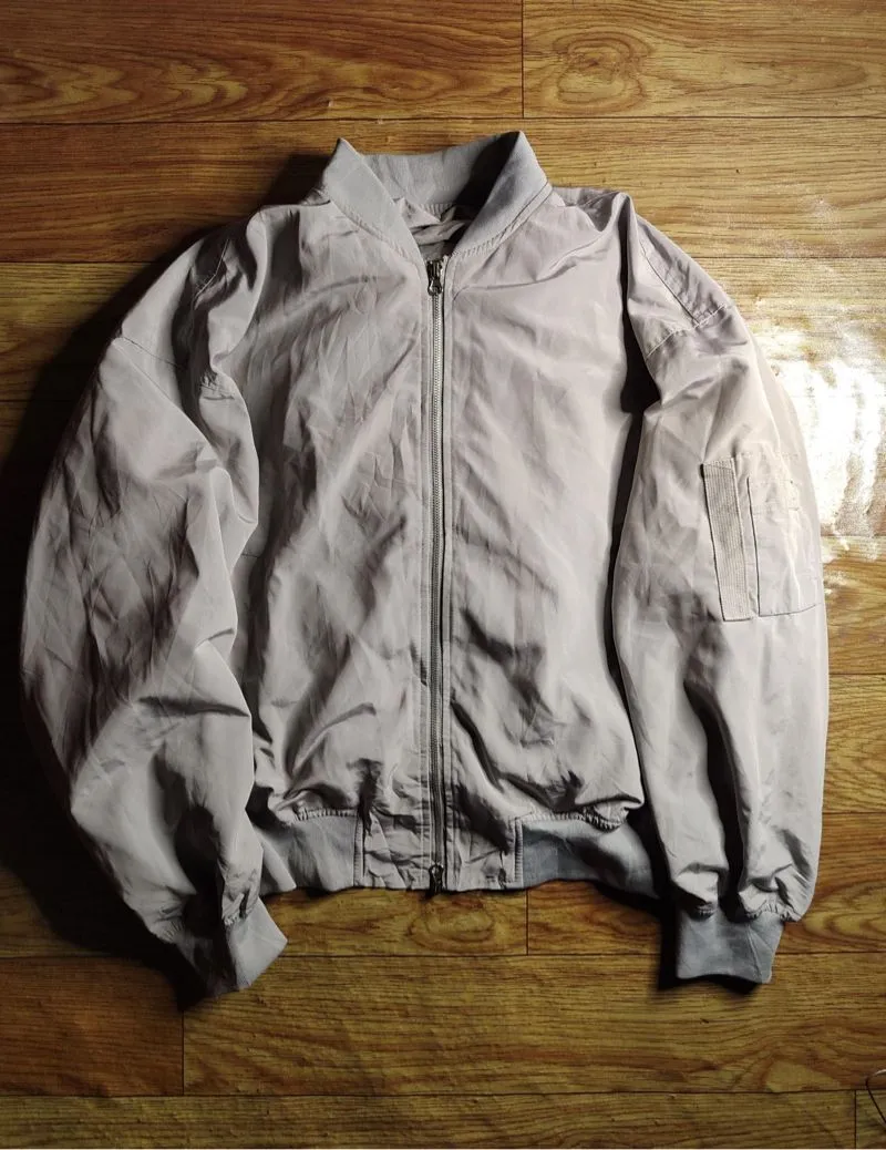 Casual Casual shirt Pria gray photo 1