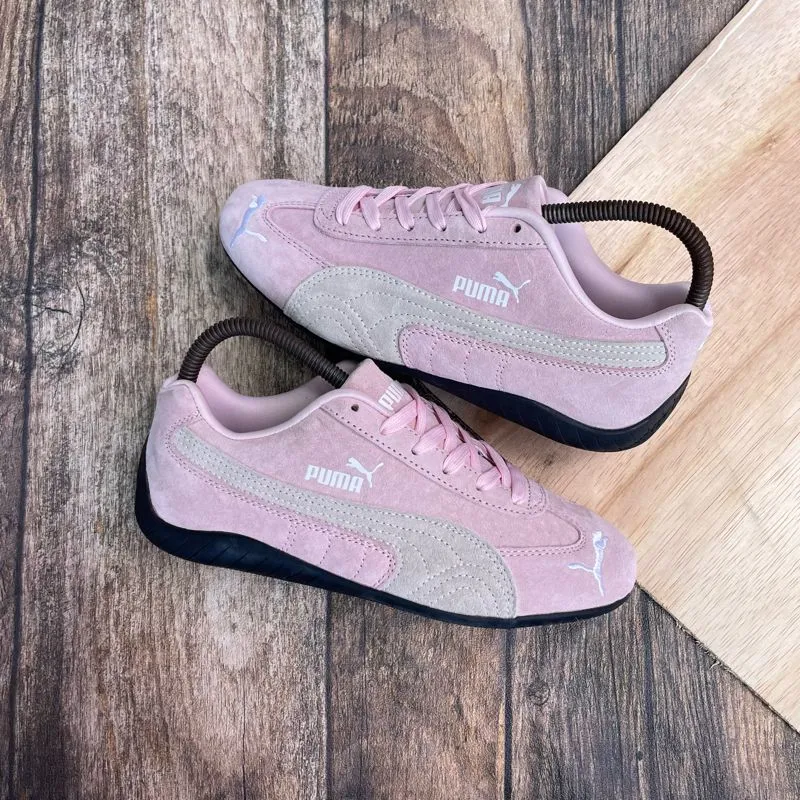 Puma Indie Casual Sneakers Wanita white pink photo 1