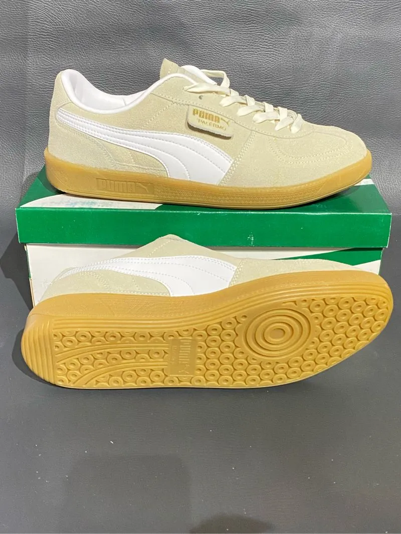 Puma Streetwear Sneakers Pria white cream photo 1