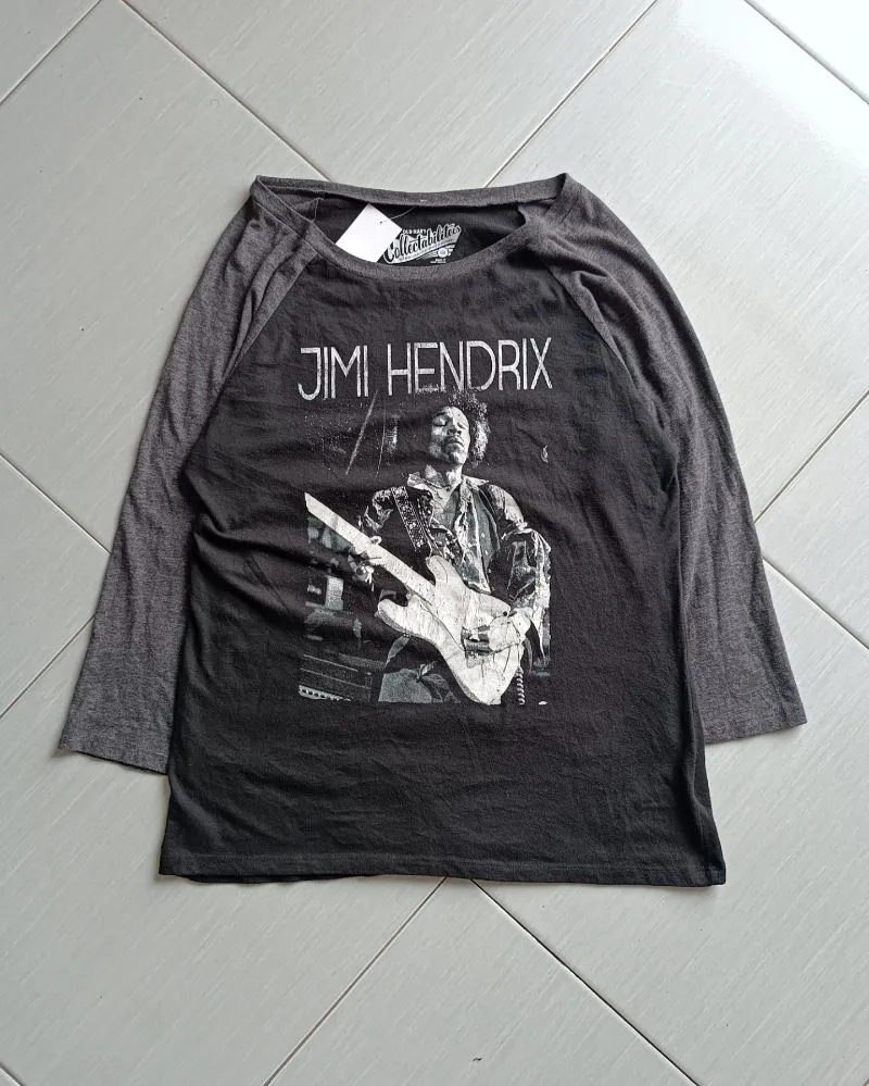 Old Navy Casual T-shirt Pria black gray photo 1