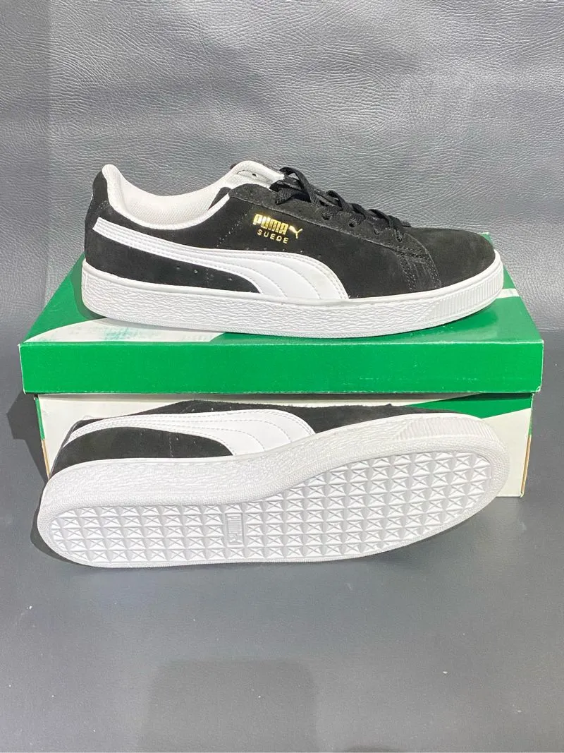 Puma Streetwear Casual Sneakers Pria white black photo 1