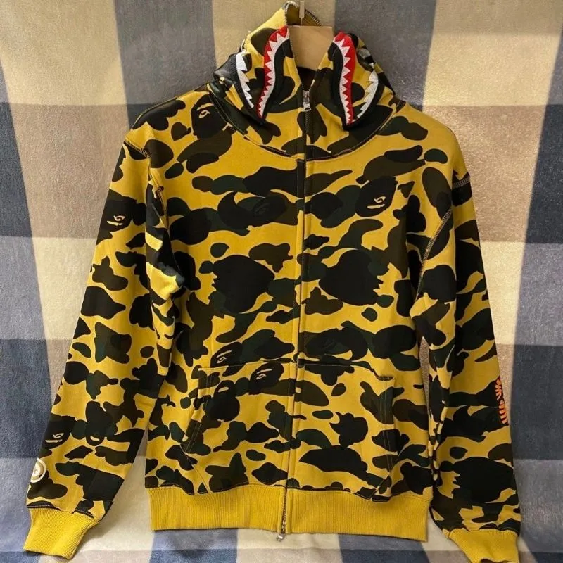 A Bathing Ape Vintage Y2K Hoody Pria orange yellow photo 1