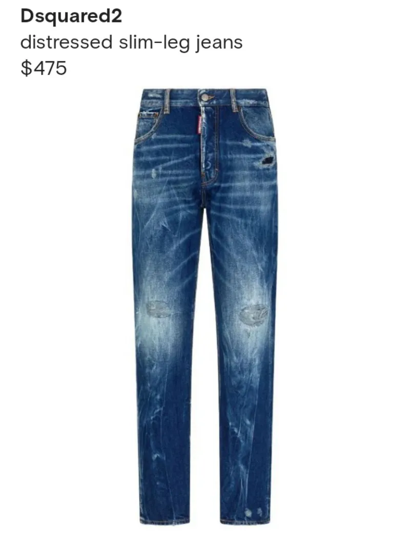 DSQUARED2 Skinny jeans Wanita blue