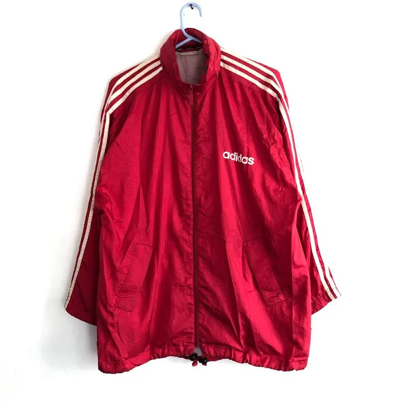 Adidas Sportswear Casual Windbreaker Pria red photo 1